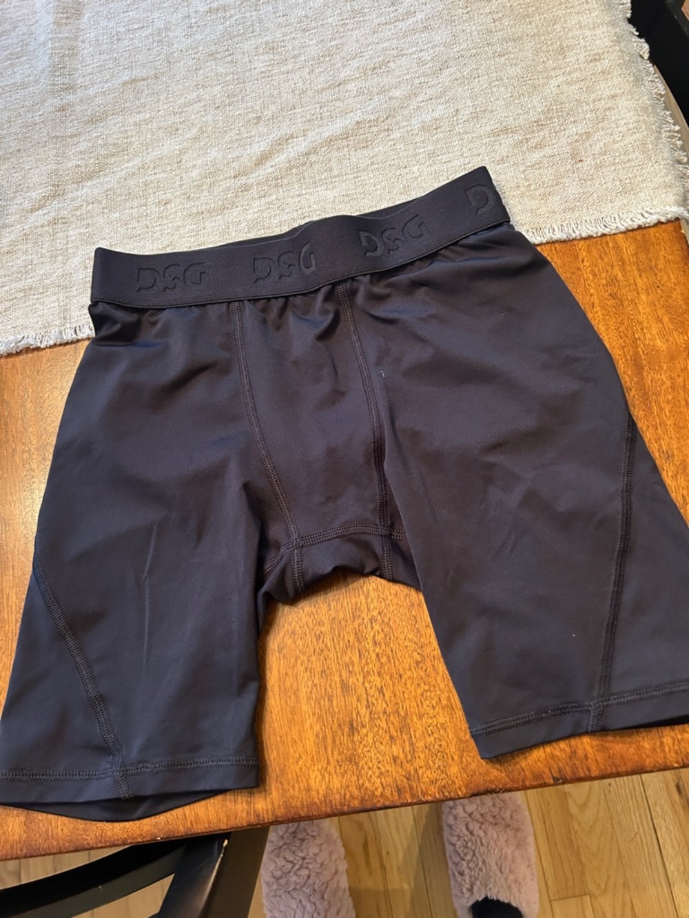 D&G Men's Black Performance Boxer Briefs with Logo Waistband